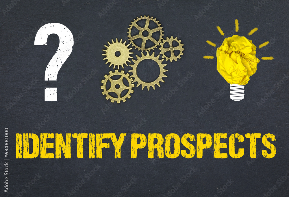 Obraz premium Identify Prospects