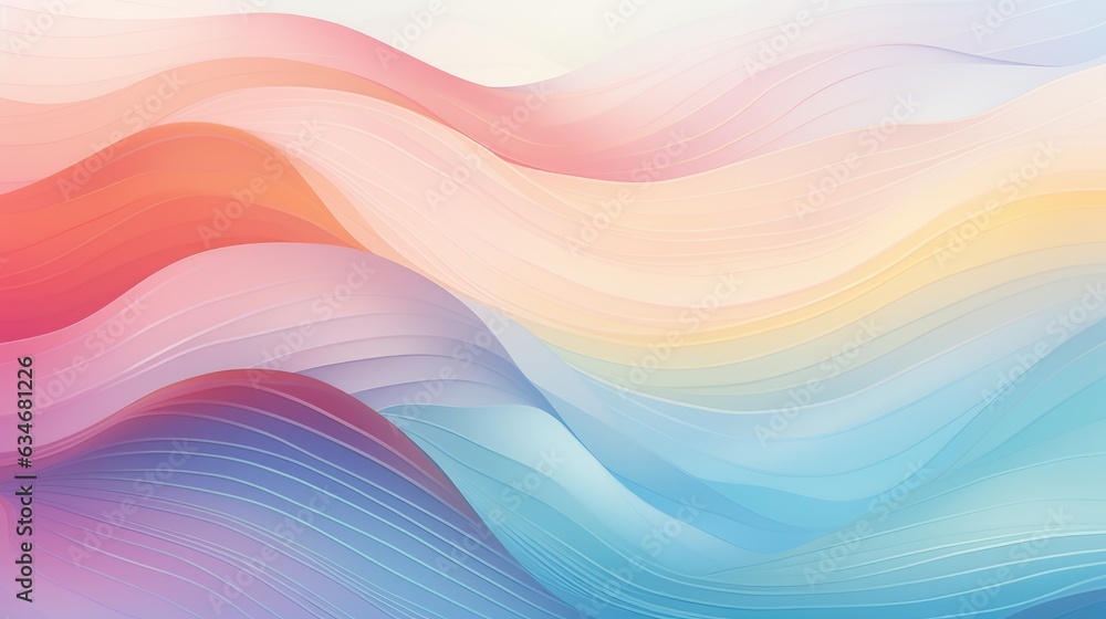 Waves Pastel Colors Waves Background Waves Pastel Colors Waves Background