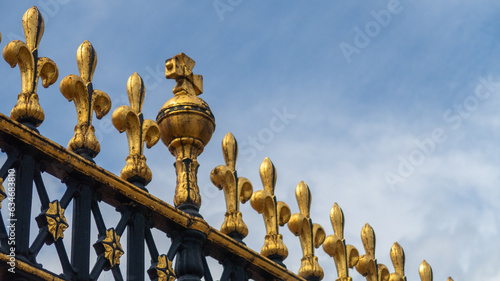 Gate in front of Buckingham palace