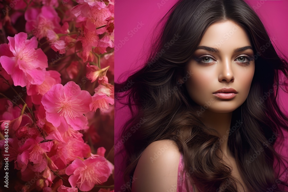 Blooming Beauty. A fictional character created by Generated AI Blooming Beauty. A fictional character created by Generated AI
