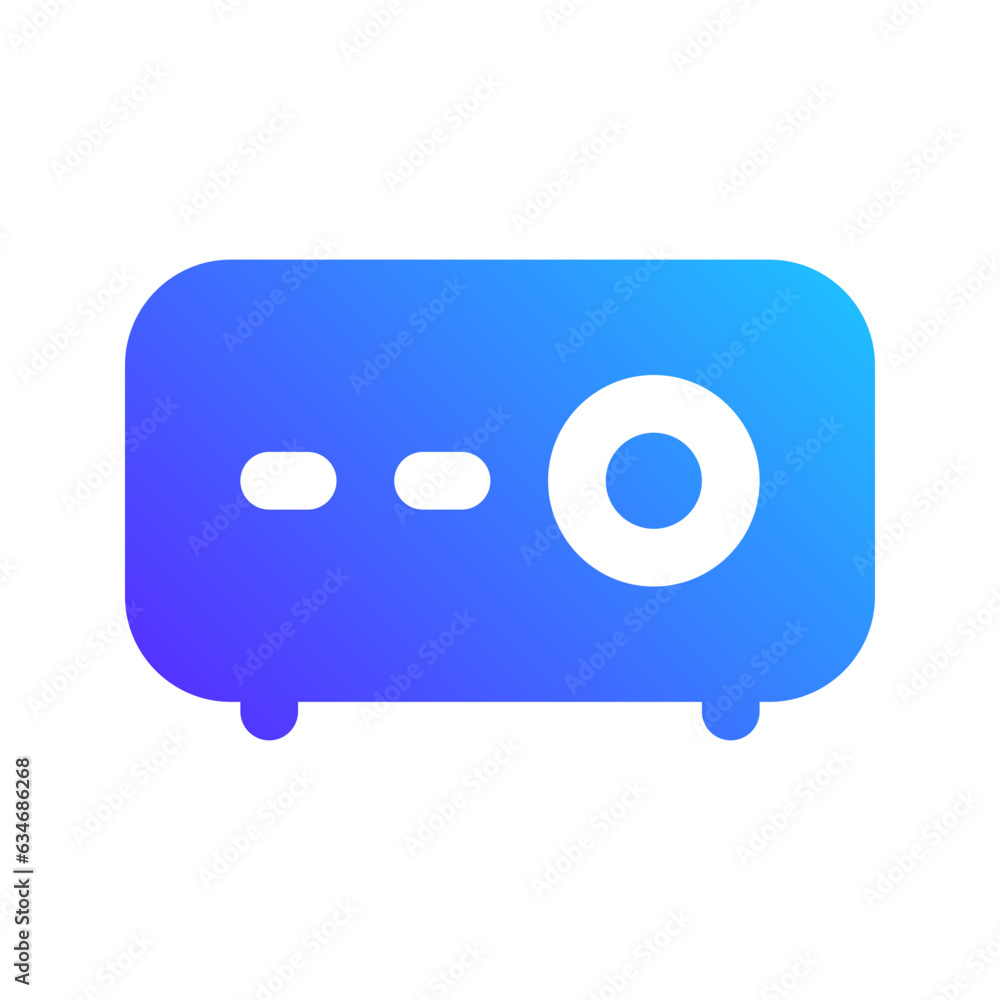 amplifier gradient fill icon amplifier gradient fill icon