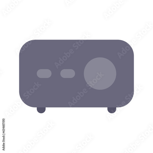 amplifier flat icon