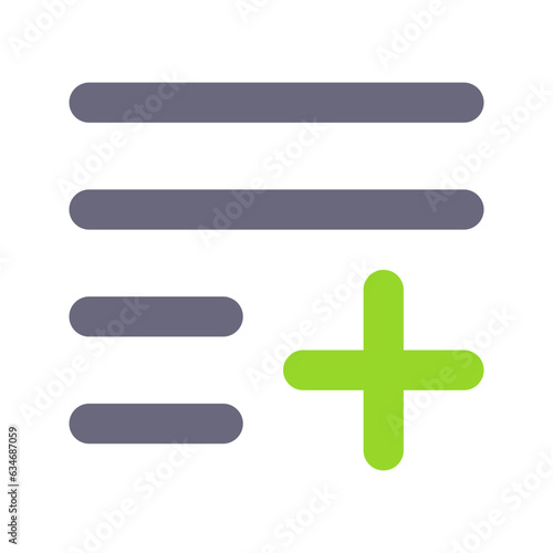 playlist flat icon