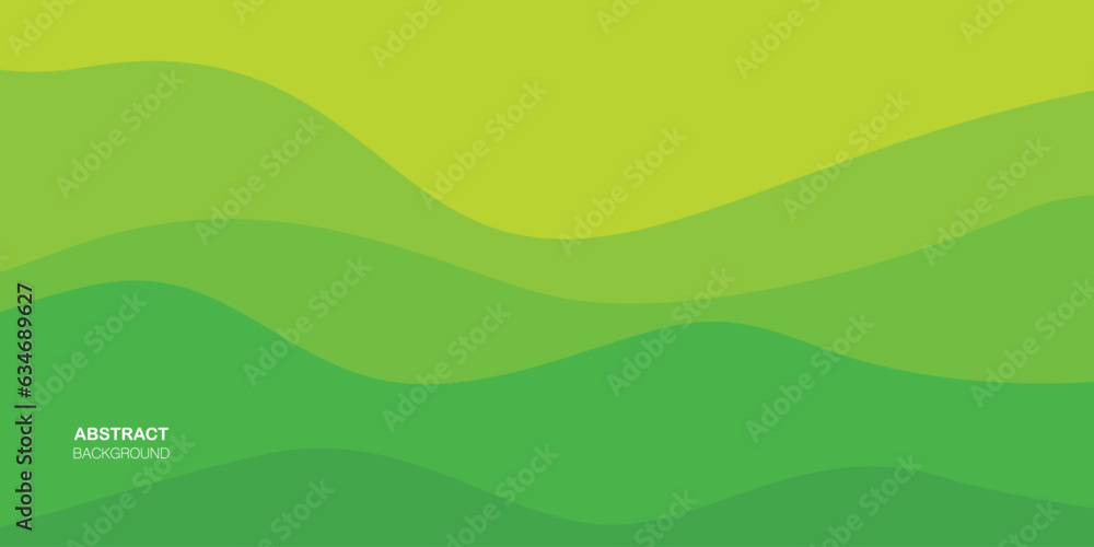Abstract Background green Colours Curve Gradient Shapes. Written Abstract Background. Vector illustration