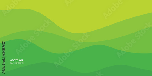 Abstract Background green Colours Curve Gradient Shapes. Written Abstract Background. Vector illustration