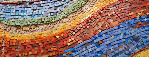 colorful mosaic texture