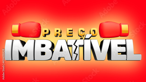 selo 3d ''preço imbatível''