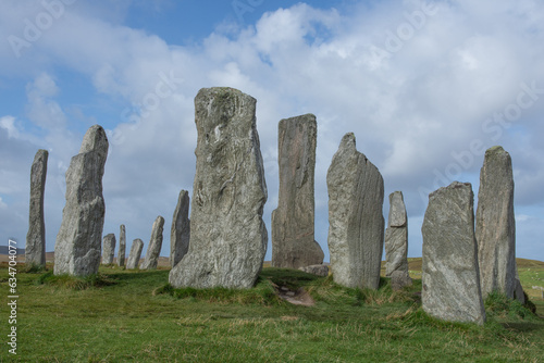 Callanish, Isle of Lewis, Scotland - Callanish Neolithic Standing Stone Circle Isle of Lewis,Outer Hebrides Western Isles Scotland