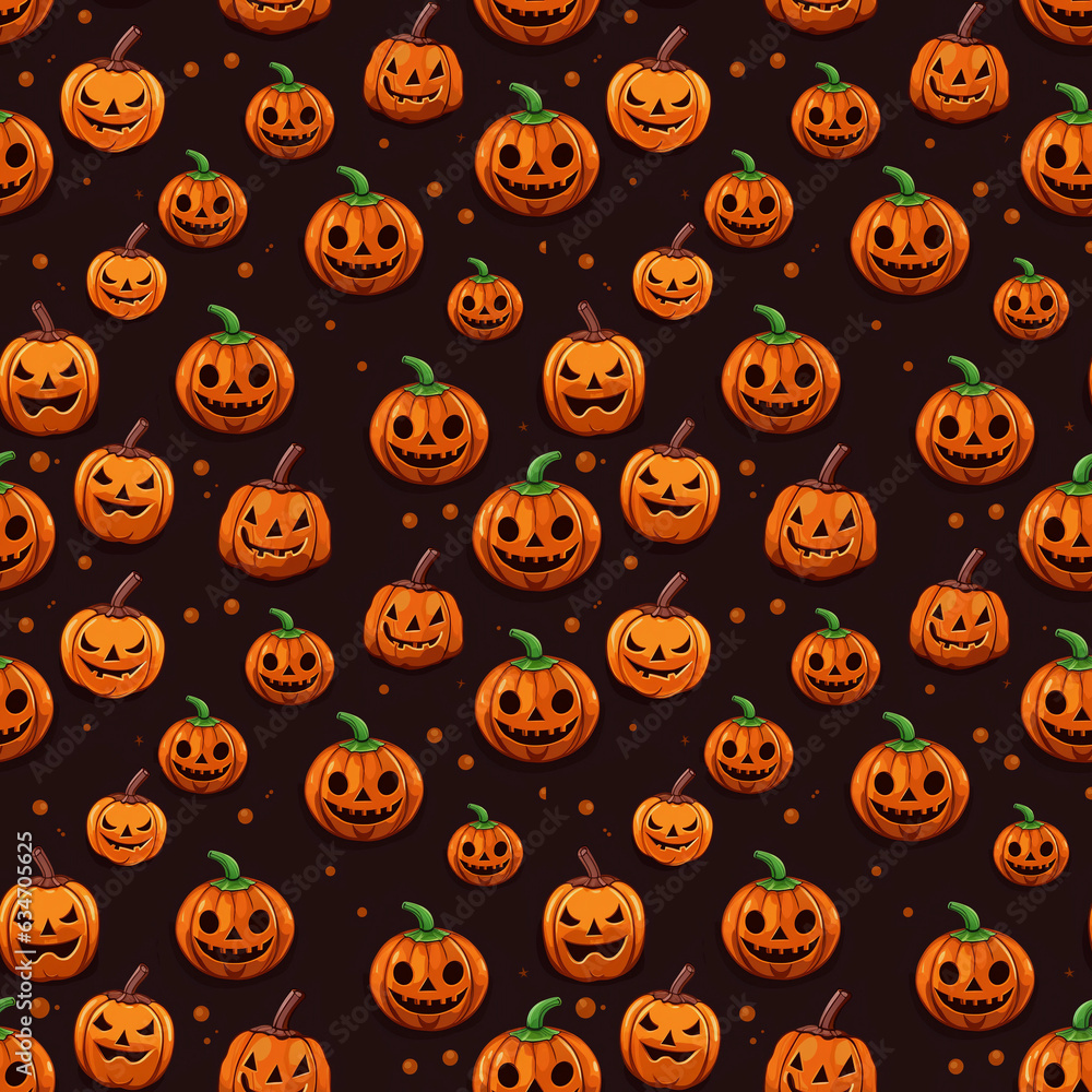 Halloween seamless pattern. Seamless texture for design, textile and background. Halloween seamless pattern. Seamless texture for design, textile and background.