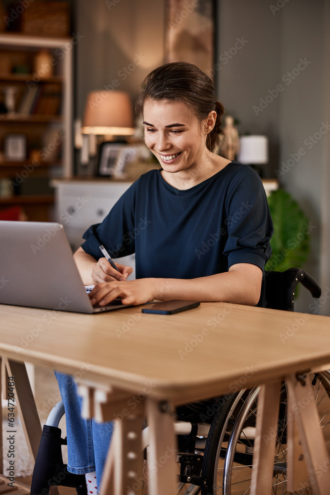 Working at home office, taking notes. Working at home office, taking notes.