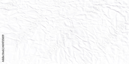 Clean white paper, wrinkled, abstract background.