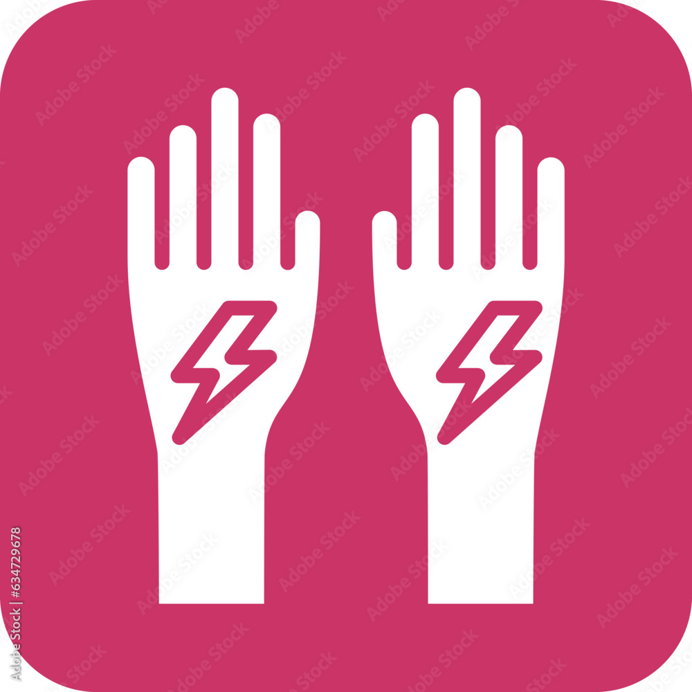 Vector Design Electrician Gloves Icon Style Vector Design Electrician Gloves Icon Style