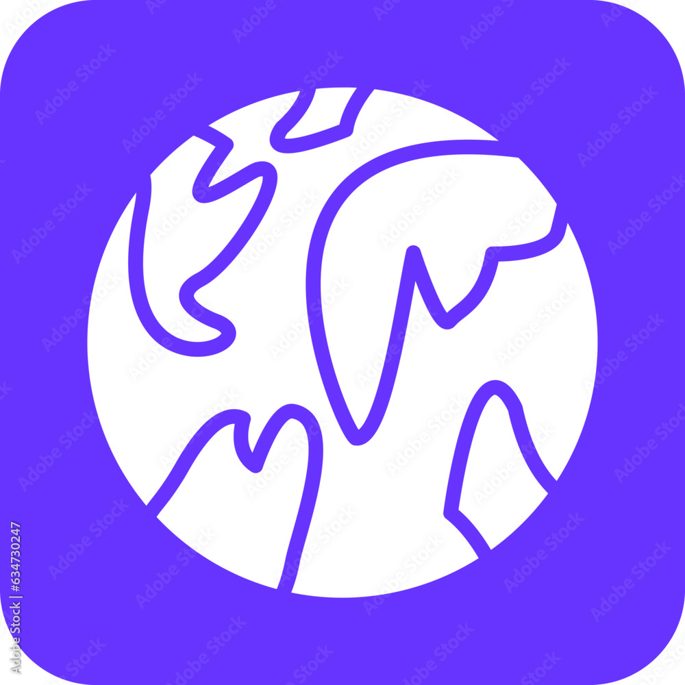 Vector Design Globe Icon Style Vector Design Globe Icon Style
