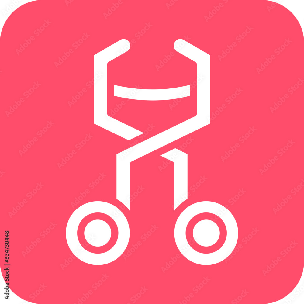 Vector Design Eyelash Curler Icon Style Vector Design Eyelash Curler Icon Style