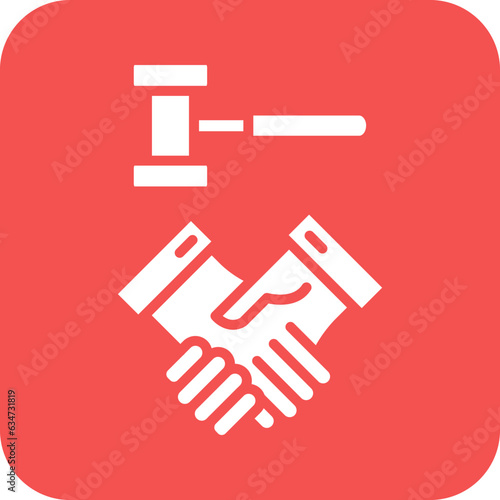 Vector Design Diplomacy Icon Style