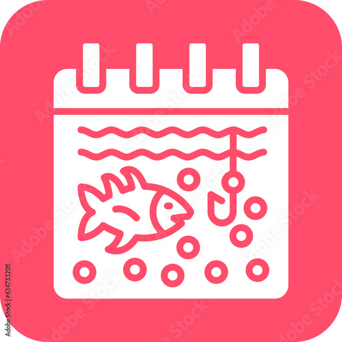 Vector Design Fishing Season Icon Style