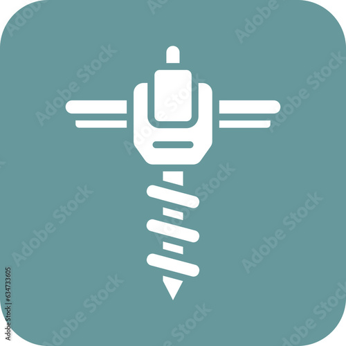 Vector Design Drain Auger Icon Style