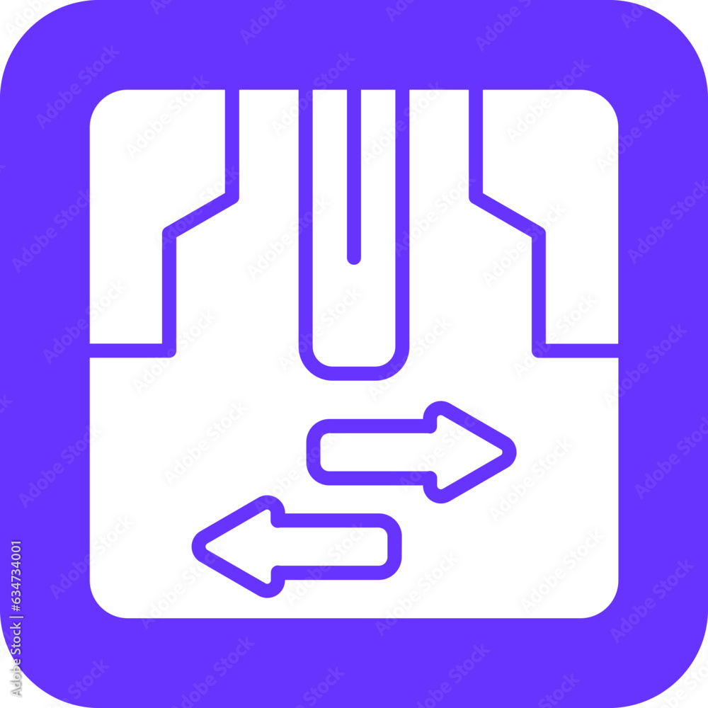 Vector Design Package Sorting Icon Style Vector Design Package Sorting Icon Style