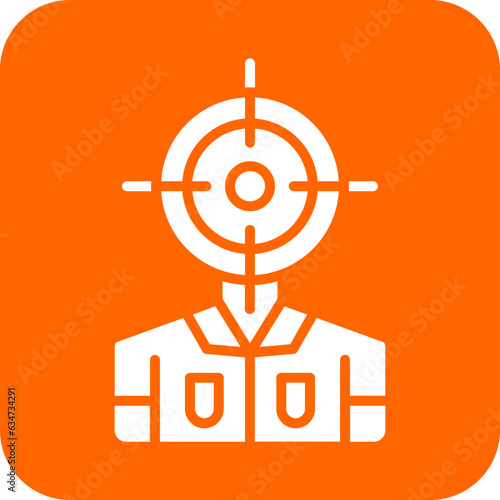 Vector Design Headshot Icon Style