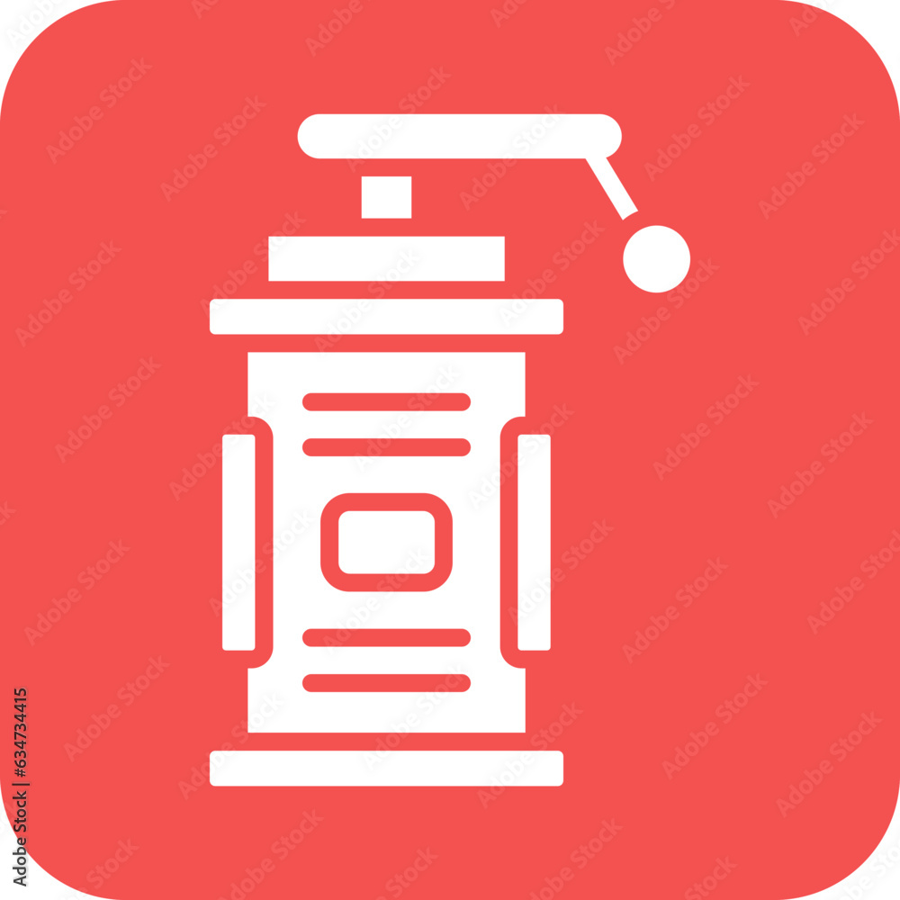 Fototapeta premium Vector Design Smoke Grenade Icon Style