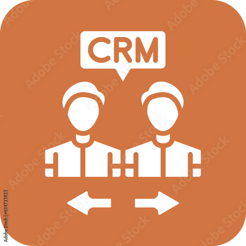 Vector Design Crm Methodologies Icon Style