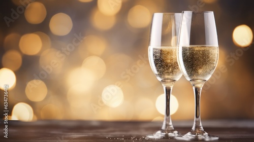 Champagne glasses