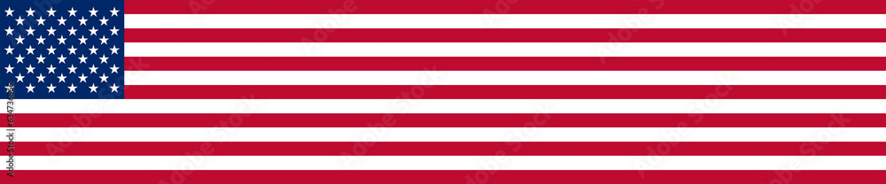 banner with the American flag banner with the American flag