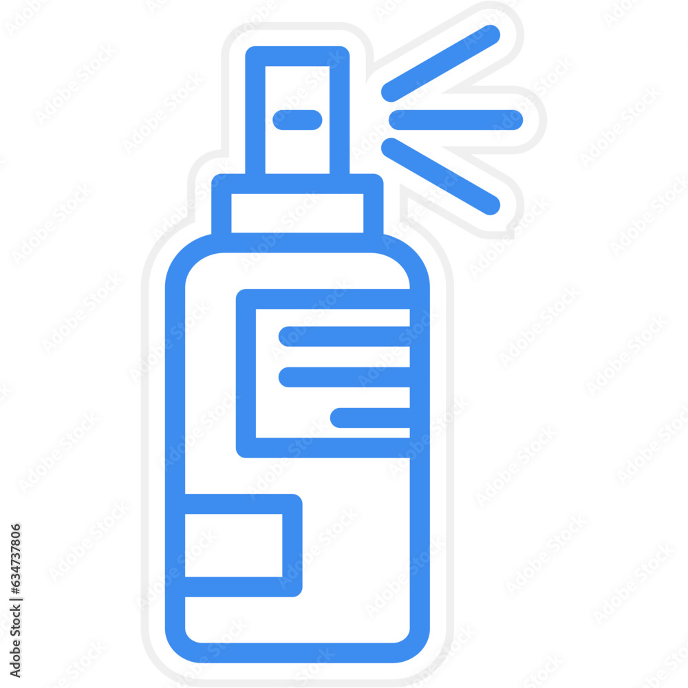 Vector Design Hair Spray Icon Style Vector Design Hair Spray Icon Style
