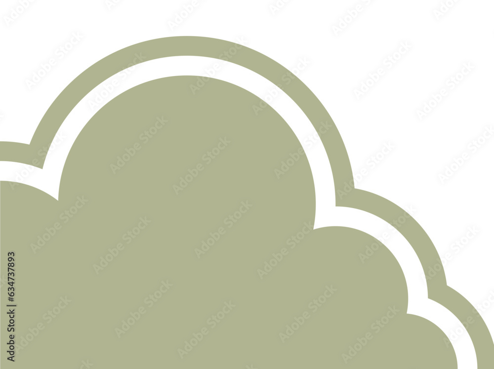 Corner Blob with Outline Element Corner Blob with Outline Element