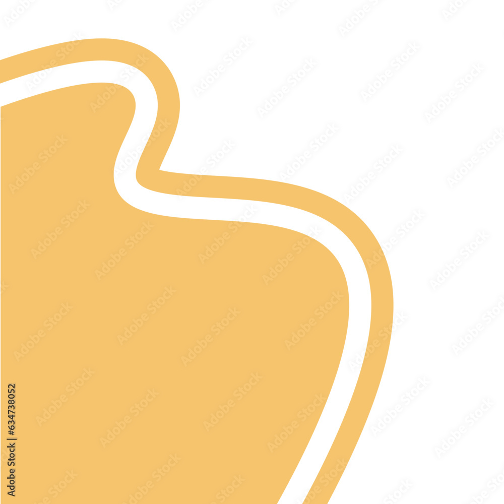 Corner Blob with Outline Element Corner Blob with Outline Element