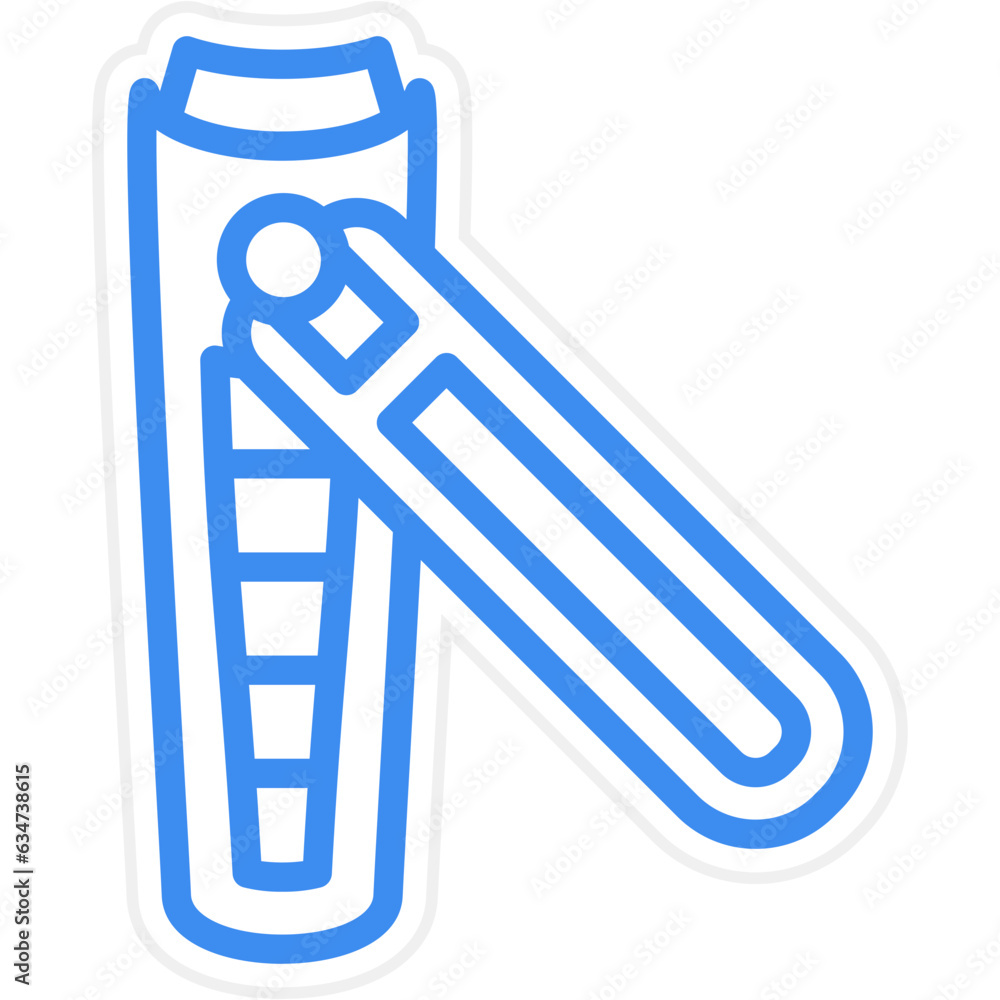 Vector Design Nail Clipper Icon Style Vector Design Nail Clipper Icon Style