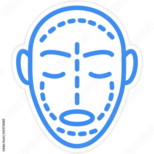 Vector Design Cosmetic Surgery Icon Style