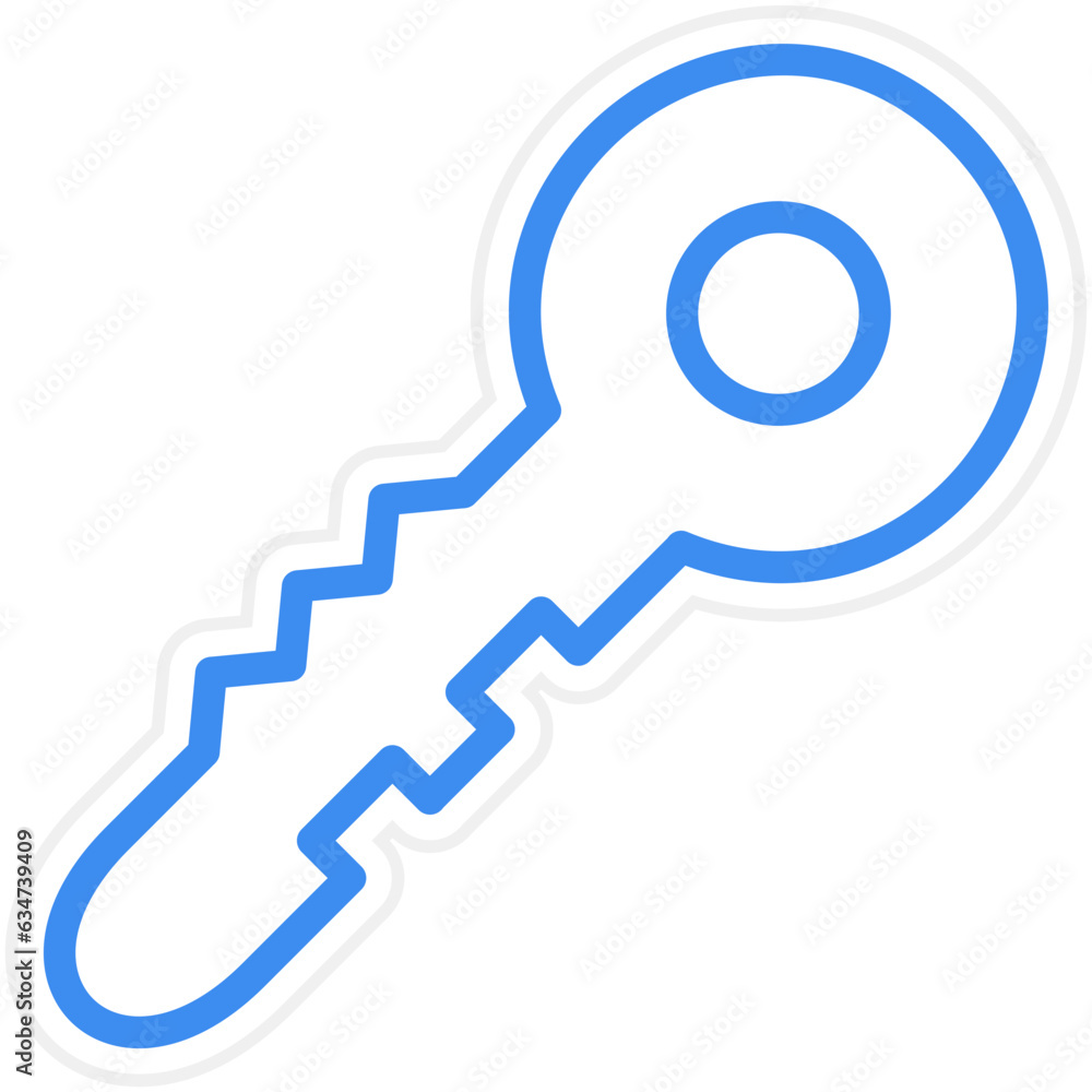 Vector Design Key Icon Style Vector Design Key Icon Style