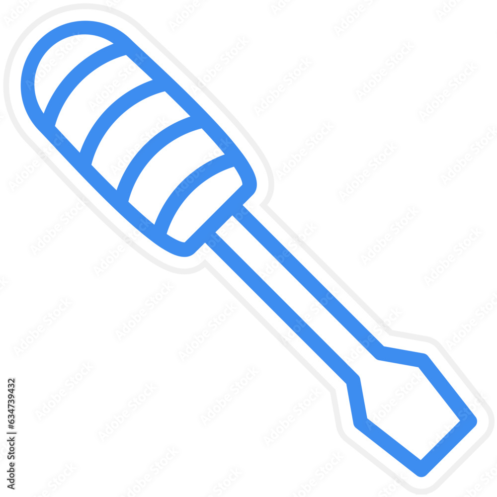 Vector Design Screwdriver Icon Style Vector Design Screwdriver Icon Style