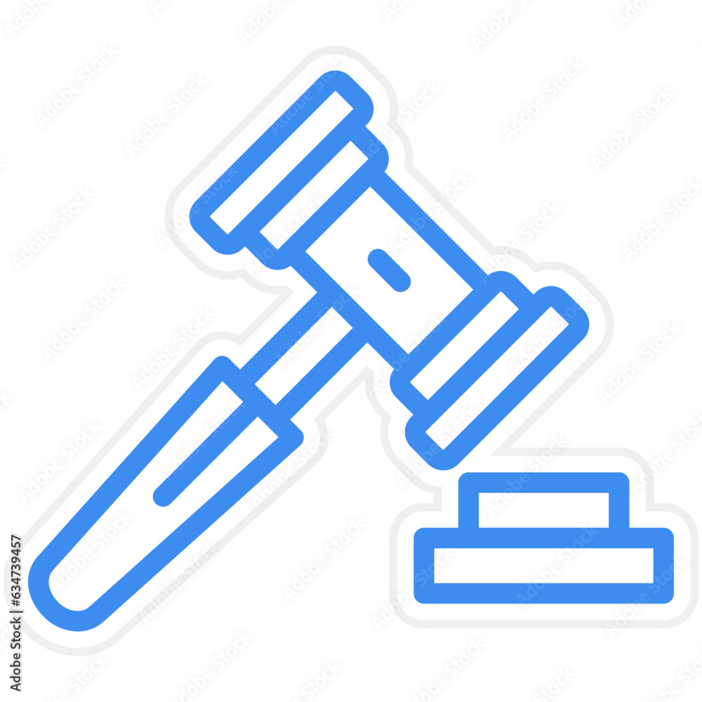 Vector Design Law Icon Style Vector Design Law Icon Style