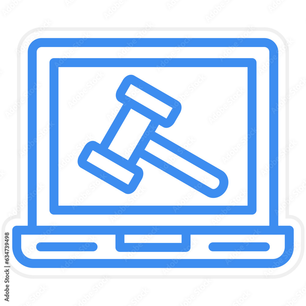 Vector Design Laptop Icon Style Vector Design Laptop Icon Style