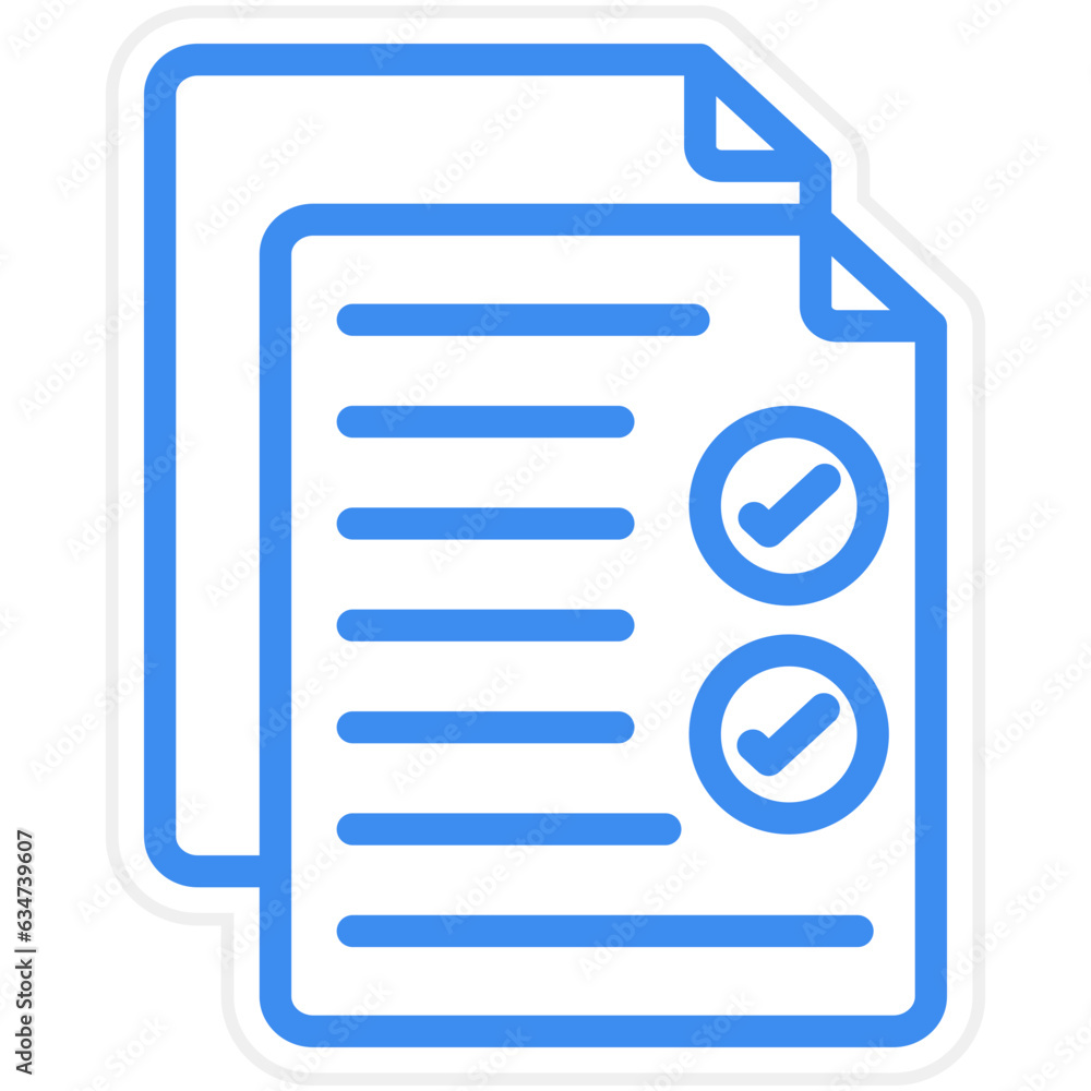 Vector Design List Icon Style Vector Design List Icon Style