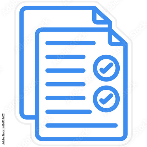 Vector Design List Icon Style