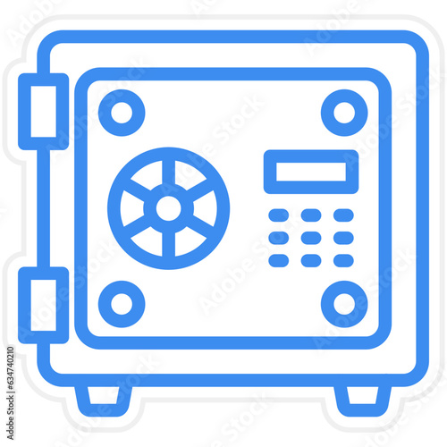 Vector Design Safebox Icon Style