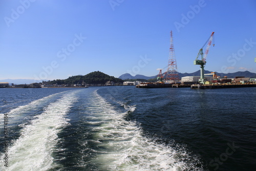 Scenery on a ferry to go to 