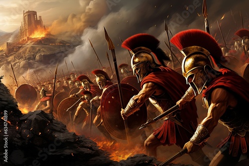 Spartans at Thermopylae: Last Stand Against the Persians photo