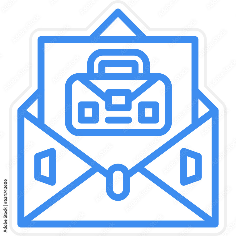 Vector Design Cover Letter Icon Style Vector Design Cover Letter Icon Style