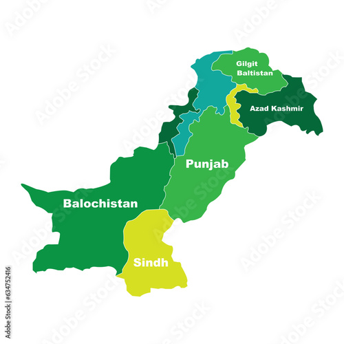 Pakistan map icon