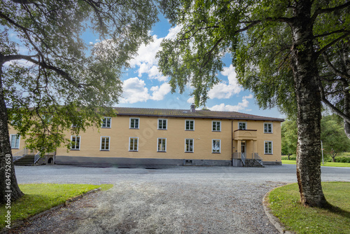 Falstad former German prison camp during the Second World War. Now museum Ekne municipality, Trøndelag, Norway photo