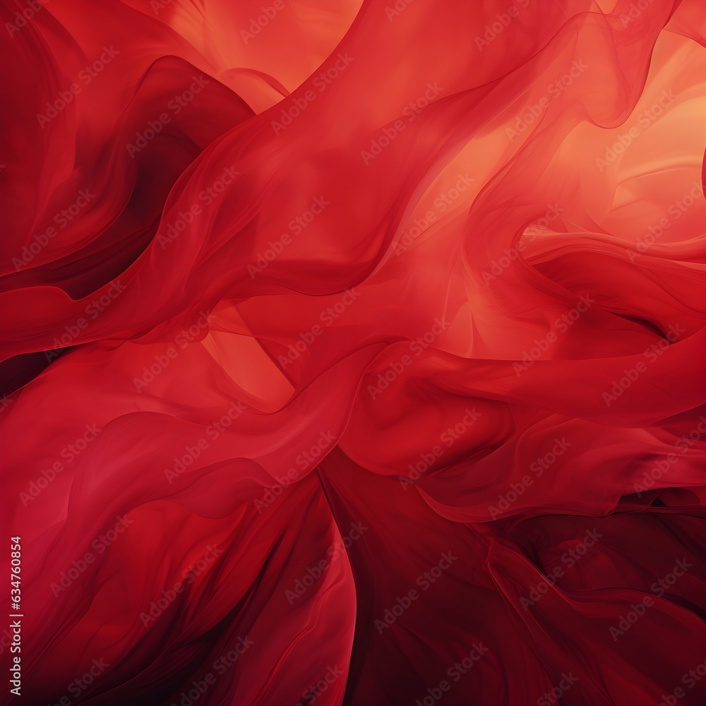 Obraz premium abstract red background, in the style of renaissance chiaroscuro
