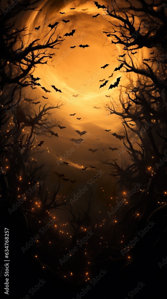 bats on spooky background, halloween concept bats on spooky background, halloween concept