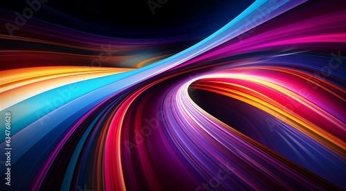 bright background with colorful lines photo