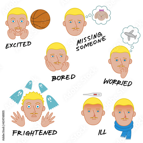 emotions, feelings, states