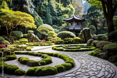 Zen garden. Generative AI