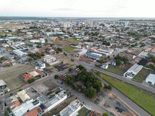 aerial view of the city 02